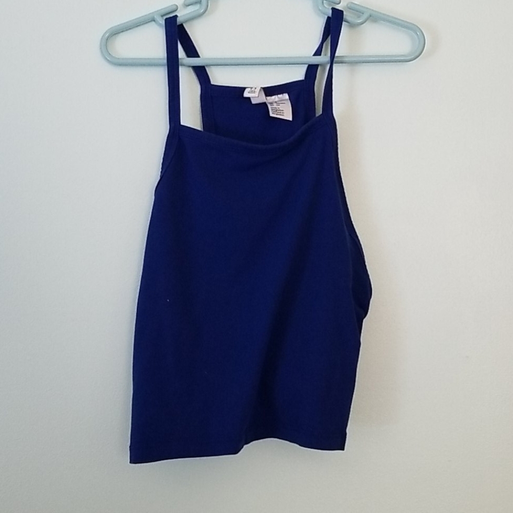 Blue Divided Tank top S